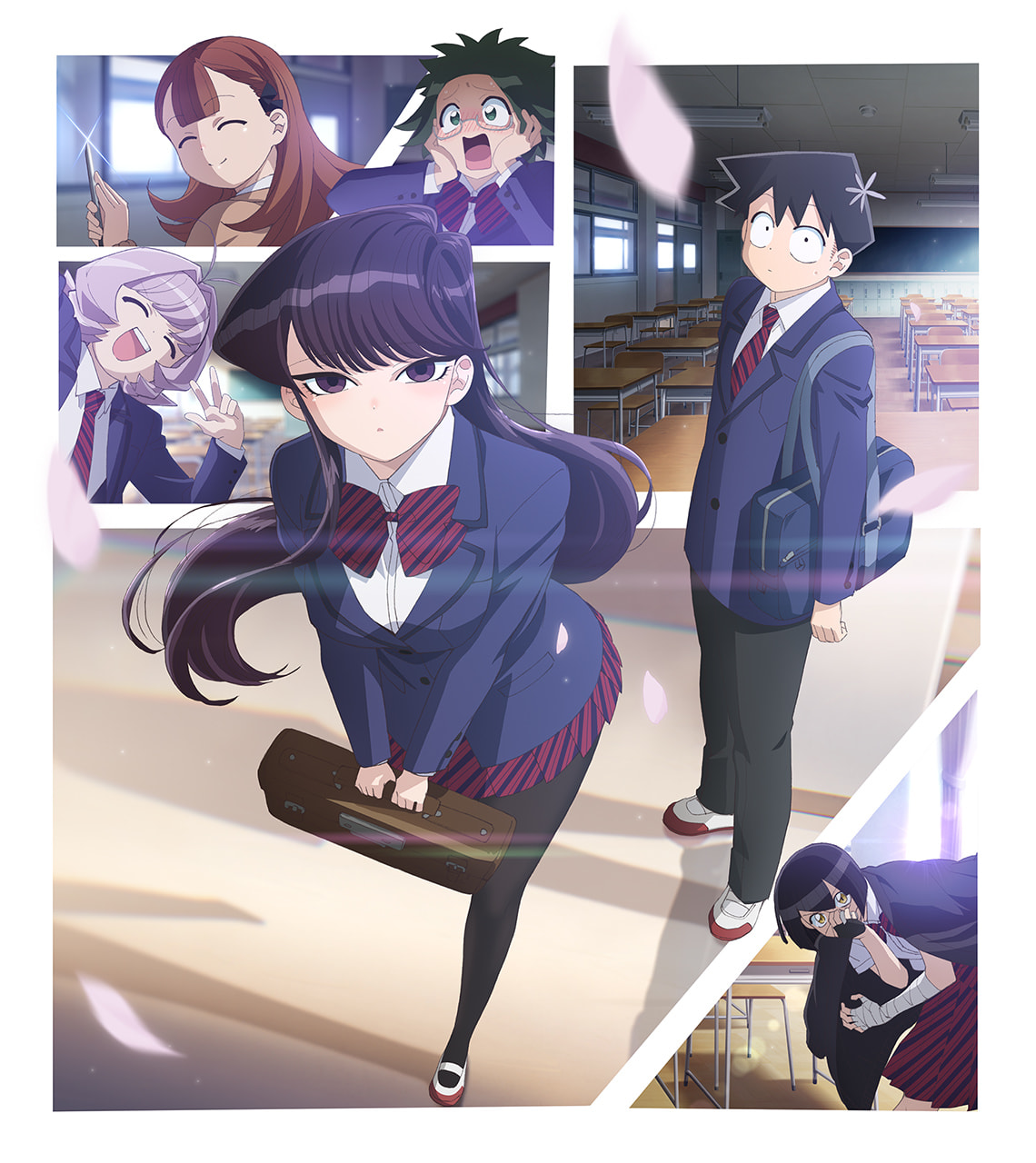 ▷ Komi-san wa, Komyushou Desu reveals a new visual for its second